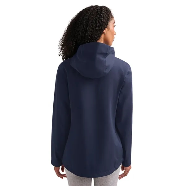 Recycled polyester waterproof rain jacket with seam-sealed protection, breathable comfort, and... from ASI 44620 Charles River Apparel