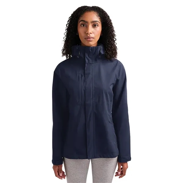 Recycled polyester waterproof rain jacket with seam-sealed protection, breathable comfort, and... from ASI 44620 Charles River Apparel