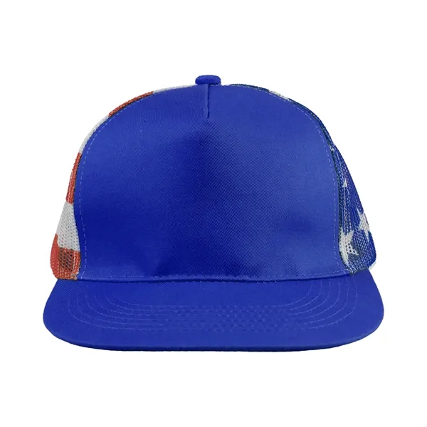 Patriotic Trucker Hat... from ASI 30208 A P Specialties / AP Specialties