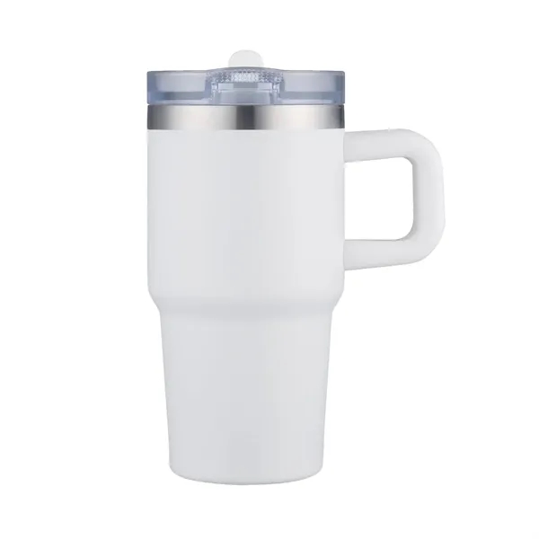 20oz insulated mug. Keeps drinks hot 8h/cold 12h. Leak-proof straw lid... from ASI 41511 Brainchild USA Inc / BrainChild Gift Club