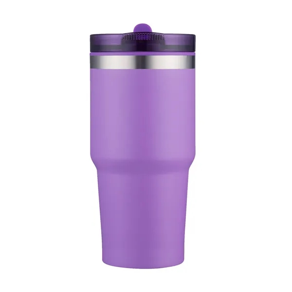 20oz insulated tumbler with straw lid. PFAS-free, car-friendly, and perfect for... from ASI 41511 Brainchild USA Inc / BrainChild Gift Club
