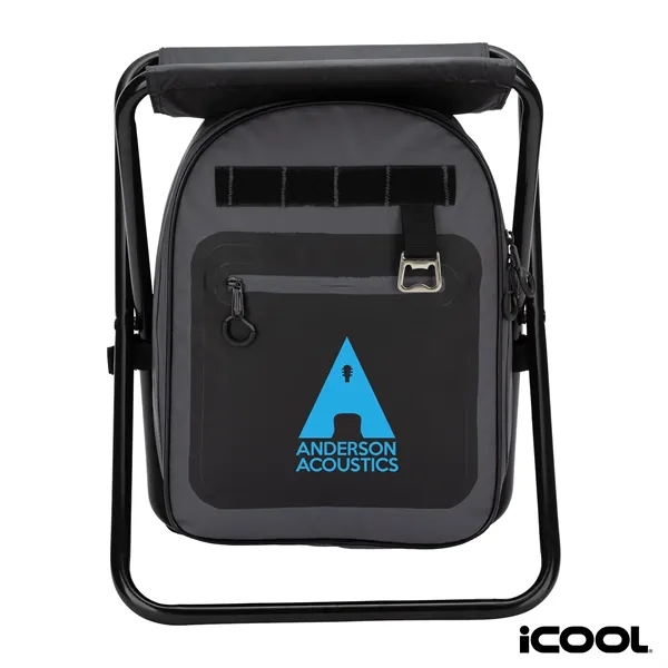 iCOOL® Cape Town 20-Can Capacity Backpack Cooler Chair... from ASI 67866 Logomark/Valumark