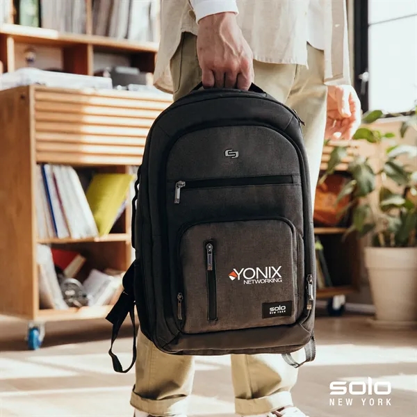 Solo® Grand Travel TSA Backpack... from ASI 67866 Logomark/Valumark