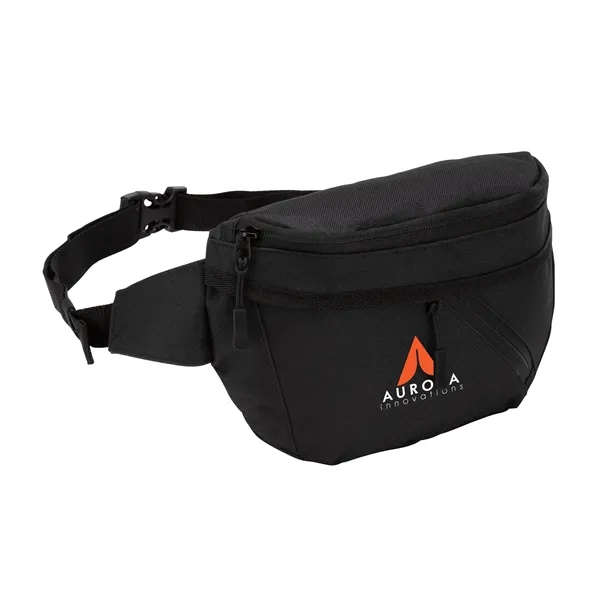Ontario Two-Pocket Crossbody/Waist Bag... from ASI 67866 Logomark/Valumark