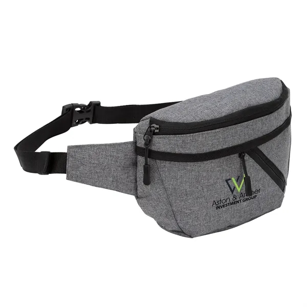 Ontario Two-Pocket Crossbody/Waist Bag... from ASI 67866 Logomark/Valumark