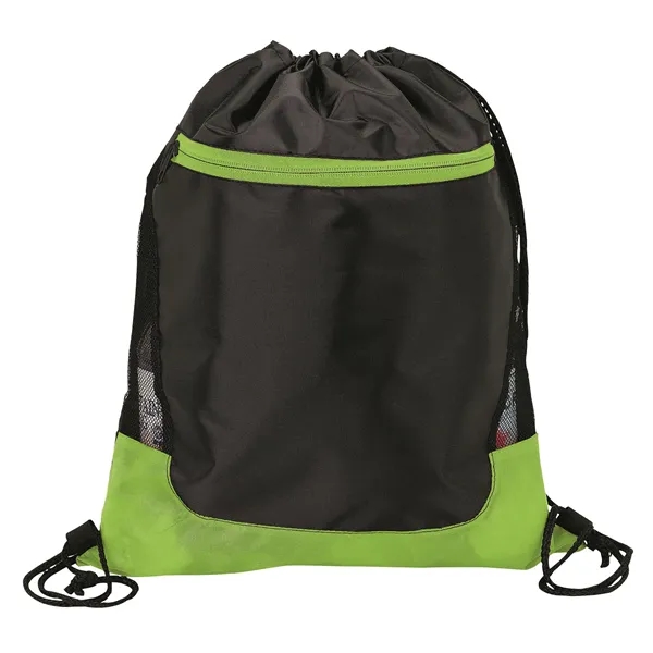 0.19" x 17.75" x 14" Clermont sport bag with front pocket... from ASI 67866 Logomark/Valumark / Valumark™