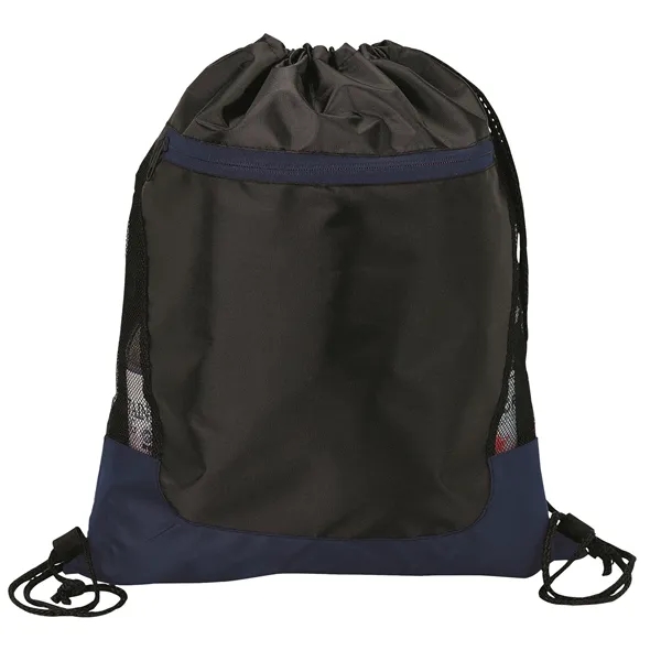 0.19" x 17.75" x 14" Clermont sport bag with front pocket... from ASI 67866 Logomark/Valumark / Valumark™