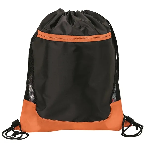 0.19" x 17.75" x 14" Clermont sport bag with front pocket... from ASI 67866 Logomark/Valumark / Valumark™
