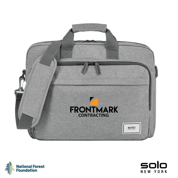 Solo® Re:new Briefcase... from ASI 67866 Logomark/Valumark