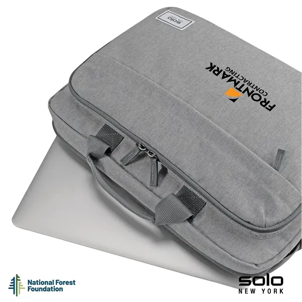 Solo® Re:new Briefcase... from ASI 67866 Logomark/Valumark