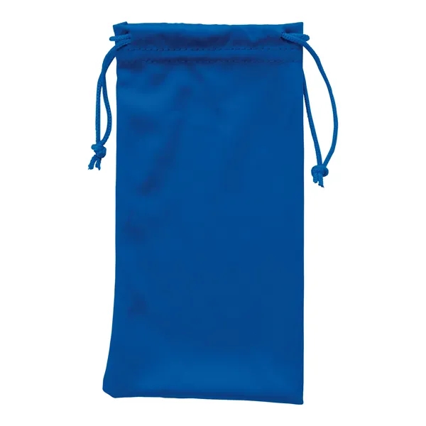 0.12" x 7" x 3.38" Vanda microfiber drawstring pouch.... from ASI 67866 Logomark/Valumark / Valumark™