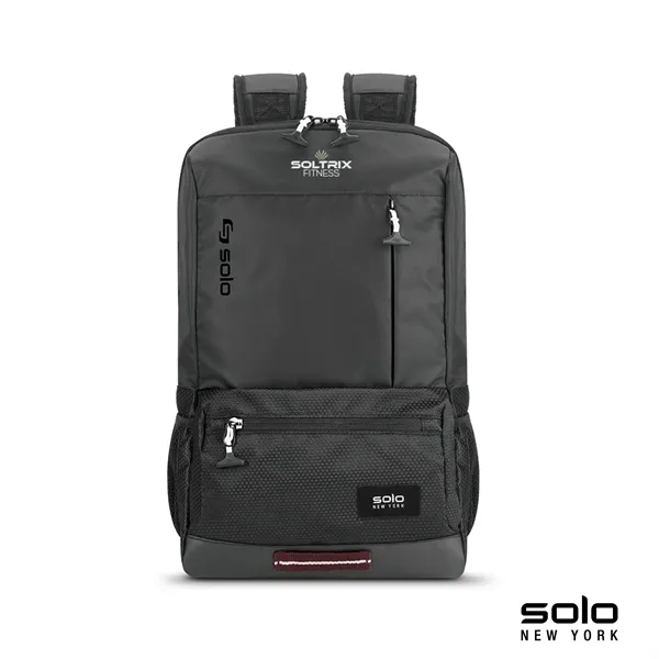 5.62" x 18.19" x 10.75" Solo Draft backpack with pocket for... from ASI 67866 Logomark/Valumark