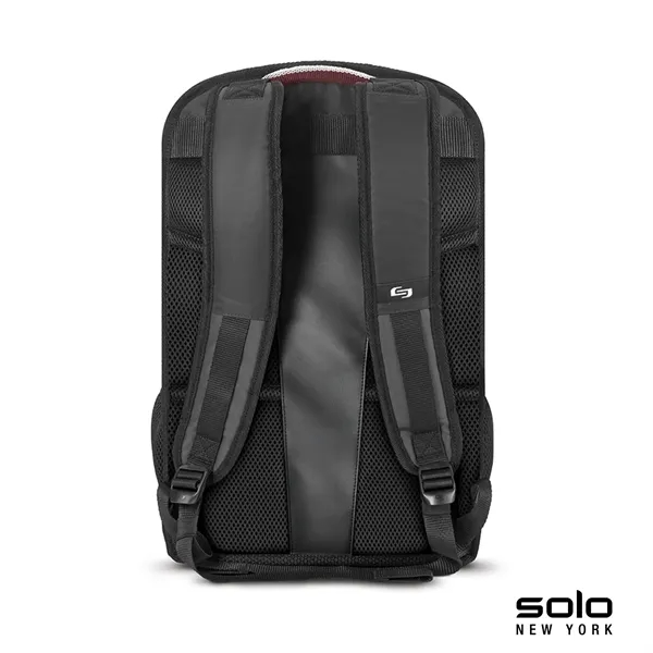 5.62" x 18.19" x 10.75" Solo Draft backpack with pocket for... from ASI 67866 Logomark/Valumark
