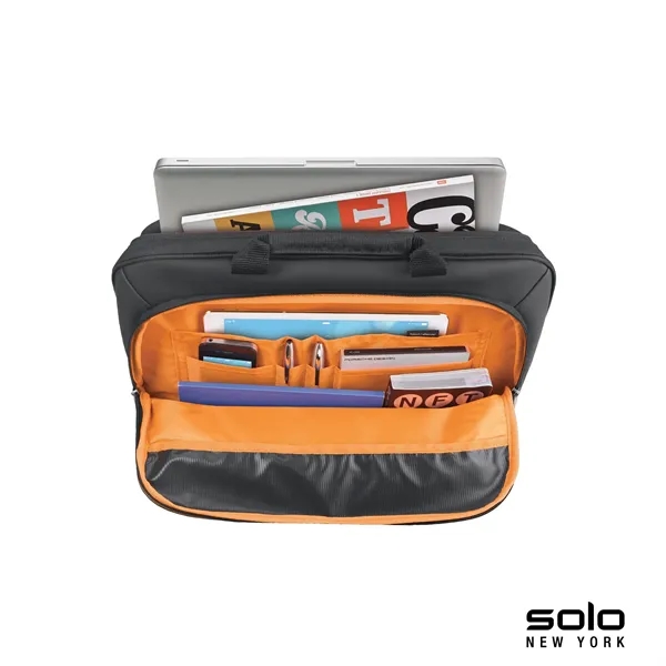 3" x 11.5" x 16" Solo Ace slim brief; includes padded... from ASI 67866 Logomark/Valumark