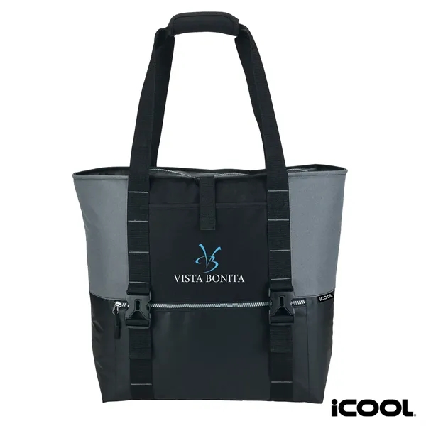 36-can cooler tote bag with PEVA lining and water resistant base;... from ASI 67866 Logomark/Valumark