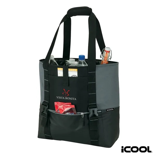 36-can cooler tote bag with PEVA lining and water resistant base;... from ASI 67866 Logomark/Valumark