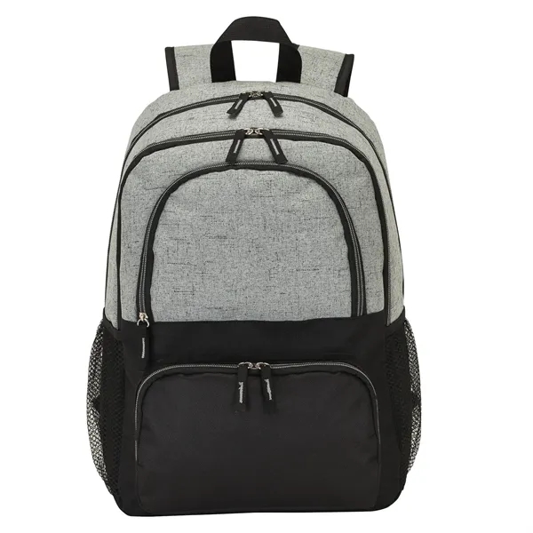 5.75" x 17.25" x 13" Alabama laptop backpack; includes wide gusseted... from ASI 67866 Logomark/Valumark