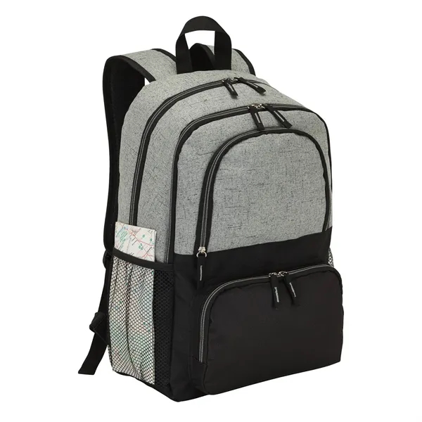 5.75" x 17.25" x 13" Alabama laptop backpack; includes wide gusseted... from ASI 67866 Logomark/Valumark