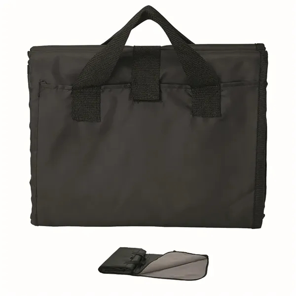 0.25" x 60" x 50" picnic blanket; includes two pockets, hook... from ASI 67866 Logomark/Valumark