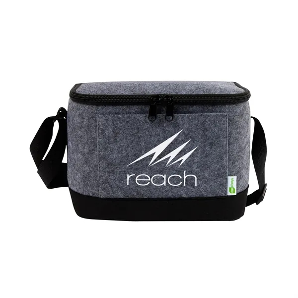 Echo RPET Felt 9-Can Lunch Cooler... from ASI 67866 Logomark/Valumark