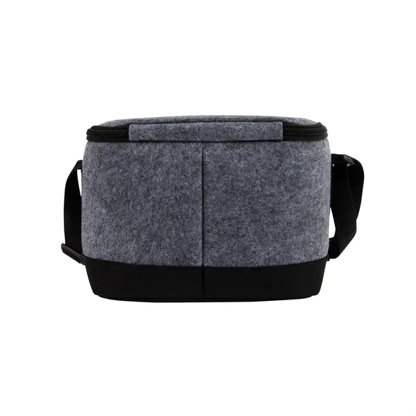 Echo RPET Felt 9-Can Lunch Cooler... from ASI 67866 Logomark/Valumark