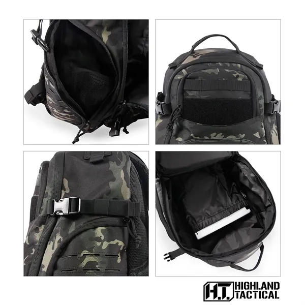 Highland Tactical® Roger Laptop Backpack... from ASI 67866 Logomark/Valumark