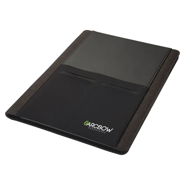 0.75" x 12.38" x 9.38" 30-page replaceable writing pad in leatherette... from ASI 67866 Logomark/Valumark