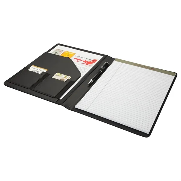 0.75" x 12.38" x 9.38" 30-page replaceable writing pad in leatherette... from ASI 67866 Logomark/Valumark