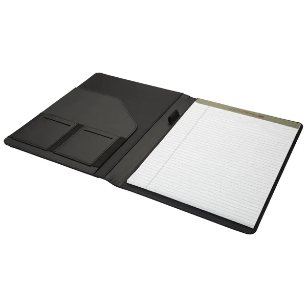 0.75" x 12.38" x 9.38" 30-page replaceable writing pad in leatherette... from ASI 67866 Logomark/Valumark