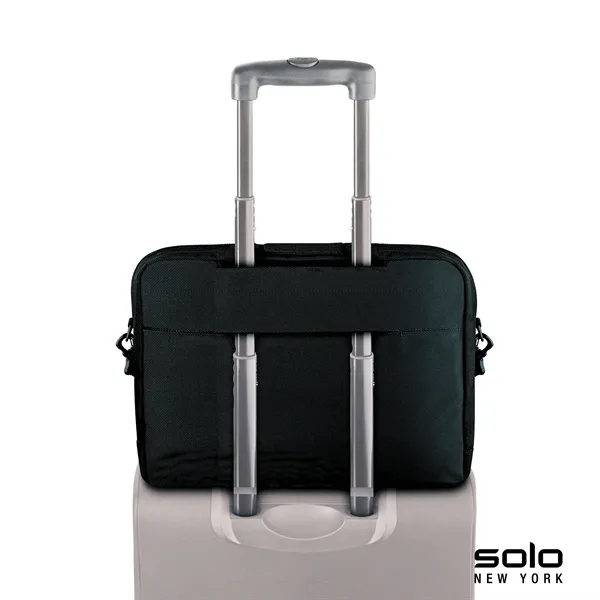 3" x 11.75" x 16.5" Solo Chrysler briefcase; includes padded pocket... from ASI 67866 Logomark/Valumark