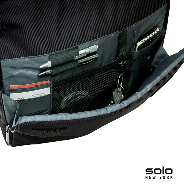 3" x 11.75" x 16.5" Solo Chrysler briefcase; includes padded pocket... from ASI 67866 Logomark/Valumark