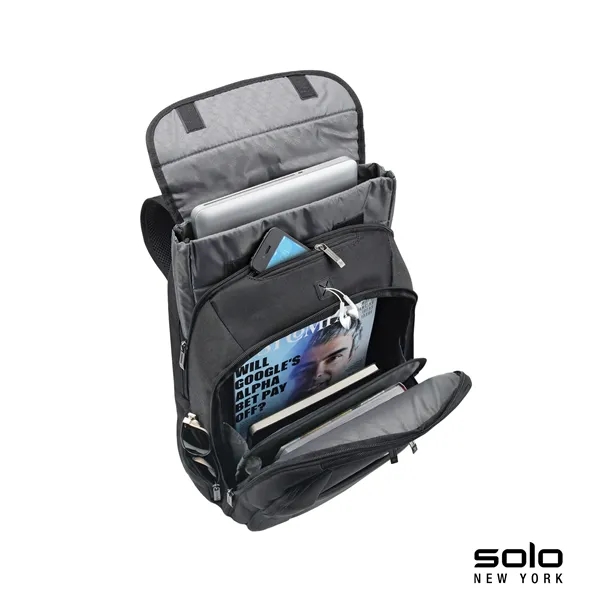 5.5" x 18" x 13.5" backpack; includes padded section that holds... from ASI 67866 Logomark/Valumark