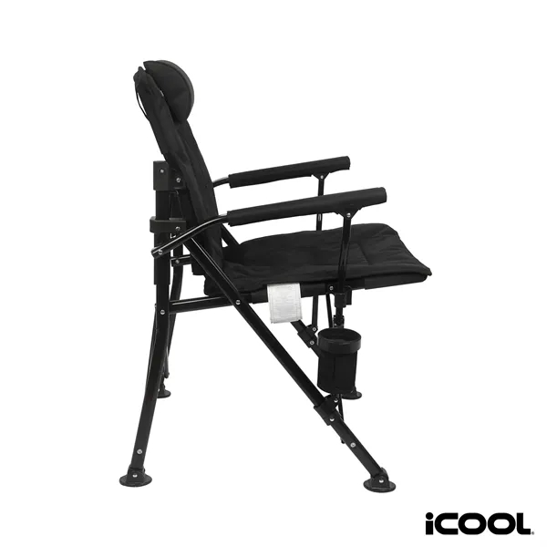 iCOOL® Twin Peaks Portable Camping Chair... from ASI 67866 Logomark/Valumark