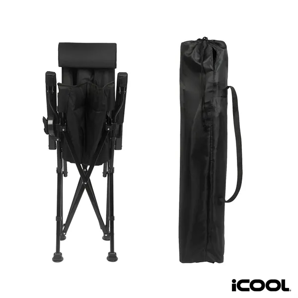 iCOOL® Twin Peaks Portable Camping Chair... from ASI 67866 Logomark/Valumark