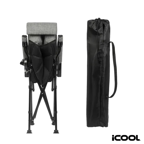 iCOOL® Twin Peaks Portable Camping Chair... from ASI 67866 Logomark/Valumark