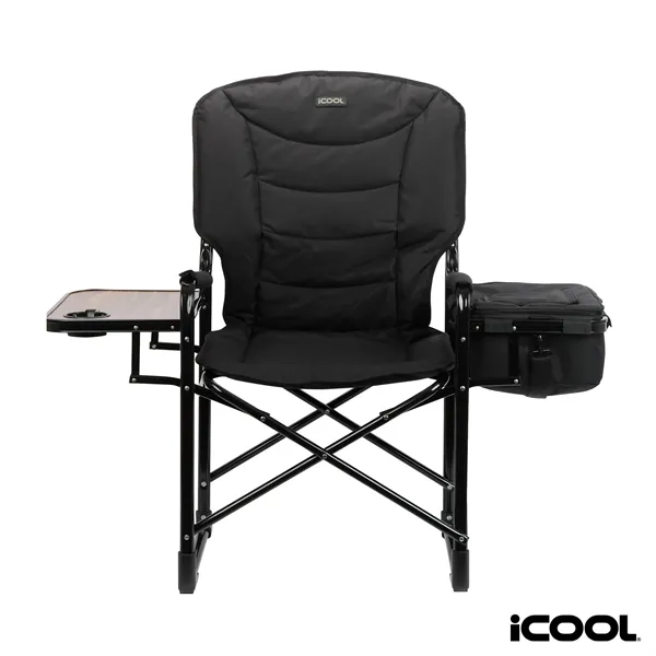 iCOOL® Twin Peaks Deluxe Camping Chair With 18-Can Cooler... from ASI 67866 Logomark/Valumark