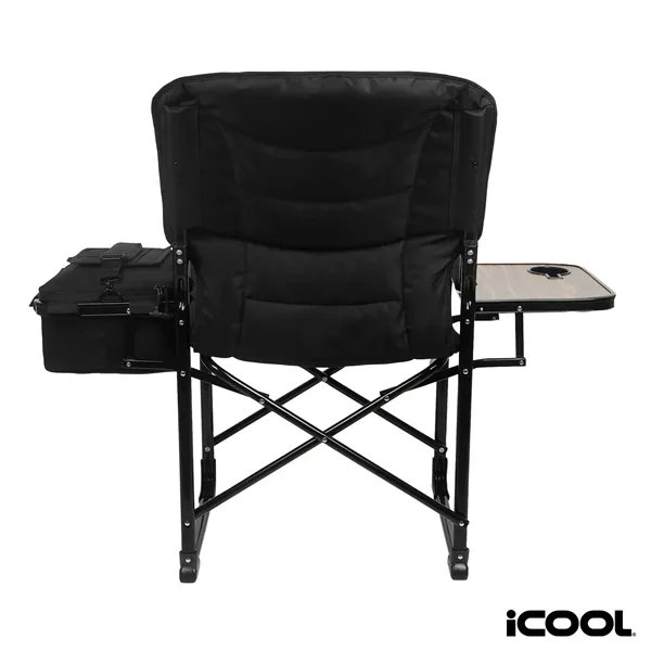 iCOOL® Twin Peaks Deluxe Camping Chair With 18-Can Cooler... from ASI 67866 Logomark/Valumark