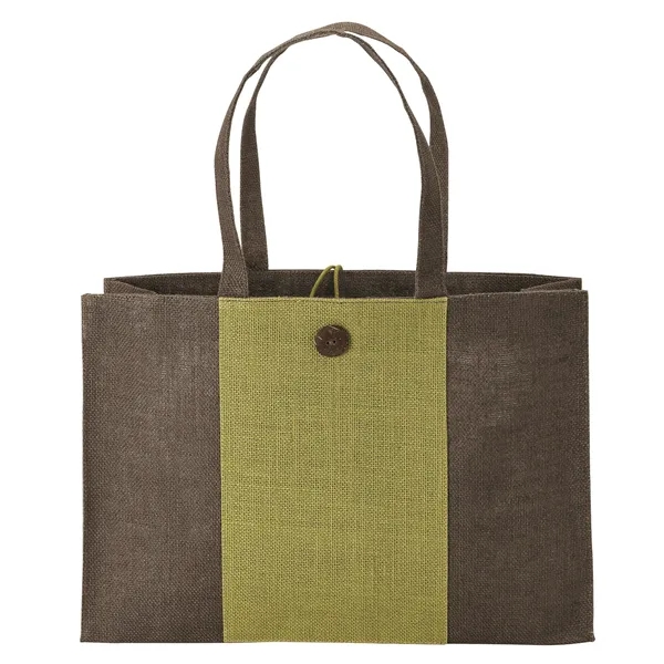 5" x 11.75" x 16.75" natural jute tote; includes 5" gusset,... from ASI 67866 Logomark/Valumark