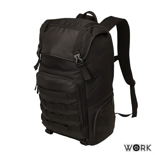7" x 20" x 12" Work Outdoor backpack with laptop/tablet pockets,... from ASI 67866 Logomark/Valumark