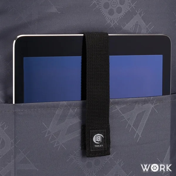 WORK® Pro Backpack... from ASI 67866 Logomark/Valumark