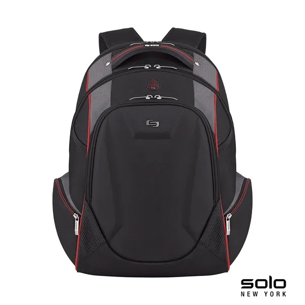 8" x 19" x 12.5" backpack with padded tablet/E-reader pocket and... from ASI 67866 Logomark/Valumark