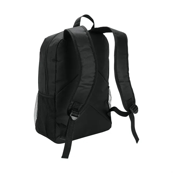 5.5" x 17.5" x 11.5" backpack that includes 15" padded laptop... from ASI 67866 Logomark/Valumark