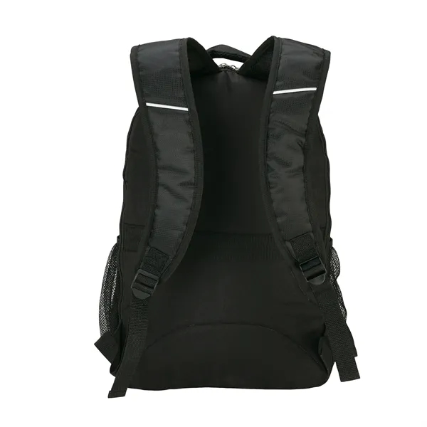 5" x 18.5" x 12.25" Melbourne backpack with padded 15" laptop... from ASI 67866 Logomark/Valumark
