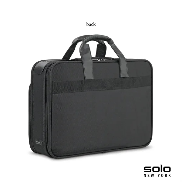 5.5" x 12" x 17.5" Solo Paramount Retractable Strap briefcase with... from ASI 67866 Logomark/Valumark