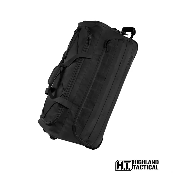 Highland Tactical® Squad Rolling Duffel Bag... from ASI 67866 Logomark/Valumark