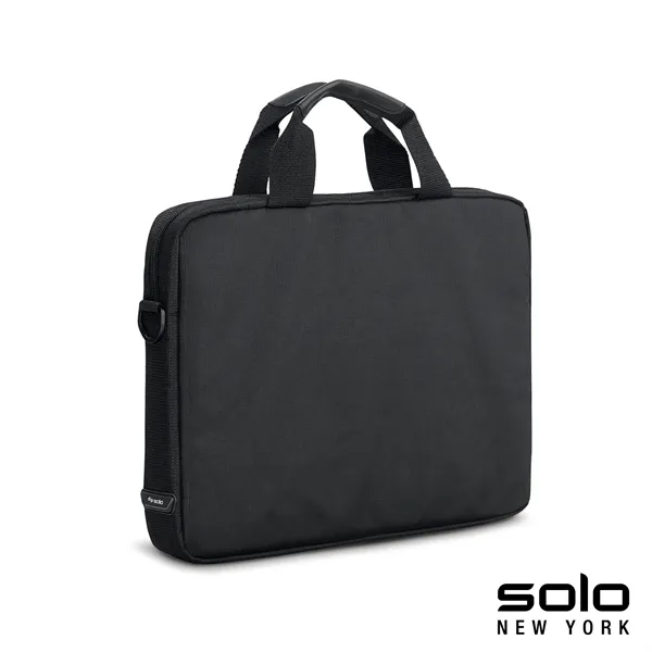 Solo NY® Flatiron 14.1" Slim Brief... from ASI 67866 Logomark/Valumark