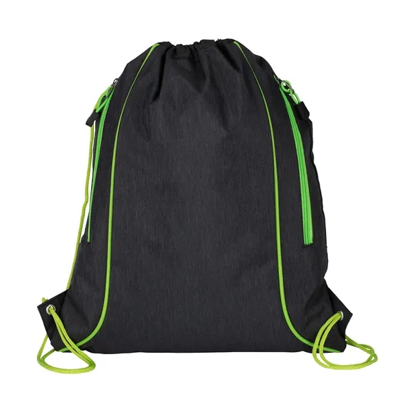 Seville Drawstring Bag w/ Color Accents... from ASI 67866 Logomark/Valumark