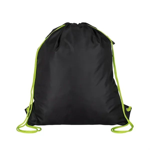 Seville Drawstring Bag w/ Color Accents... from ASI 67866 Logomark/Valumark