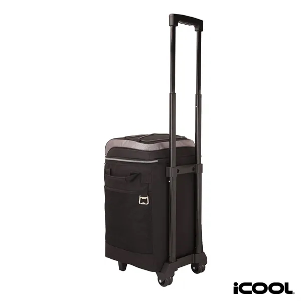 11.5" x 18" x 11.5" Riviera iCOOL trolley cooler bag with... from ASI 67866 Logomark/Valumark