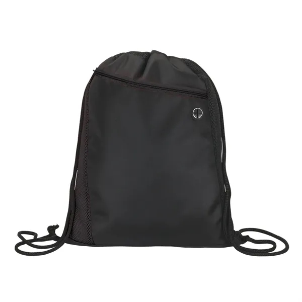 0.5" x 18.5" x 14.5" Meadow sport bag; includes media headphone... from ASI 67866 Logomark/Valumark / Valumark™
